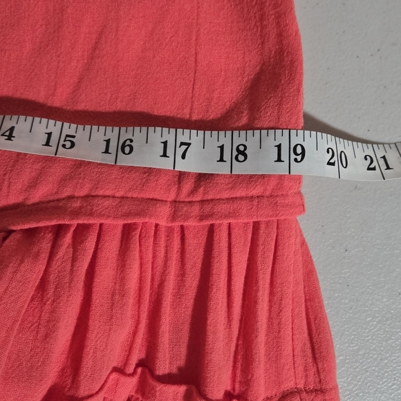 NWOT Free People Endless Summer Moonlight Chic Coral Halter Maxi Dress Size XS - Picture 9 of 16